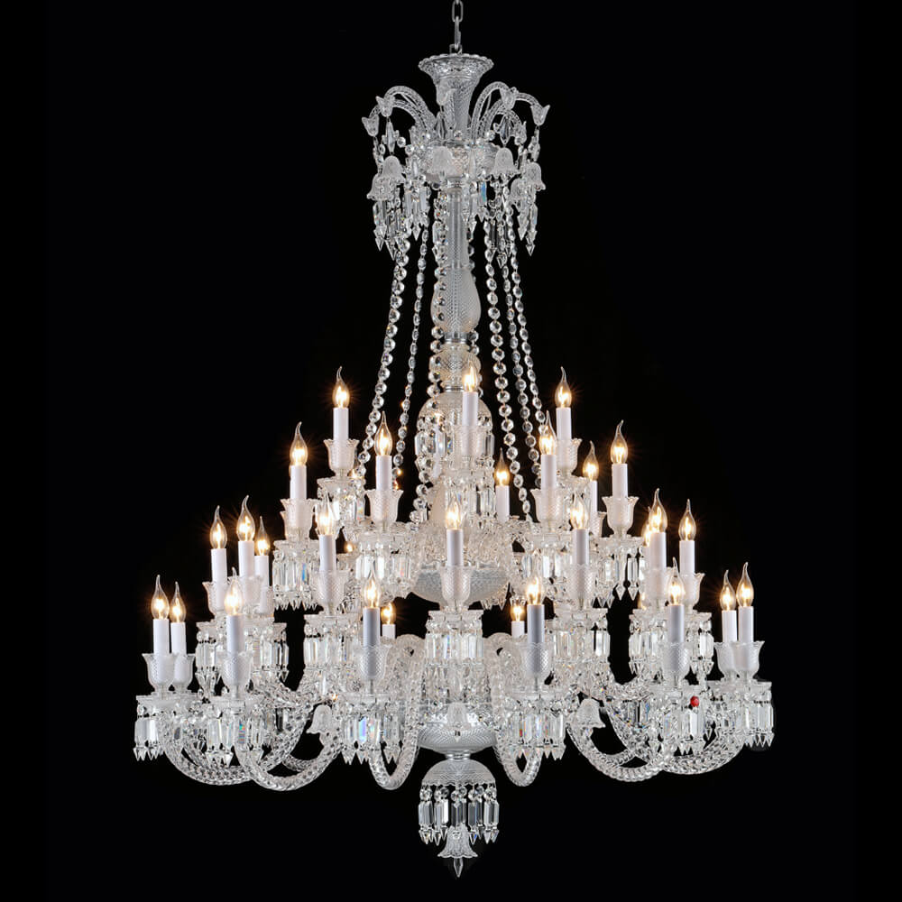 large 36 lights crystal chandelier