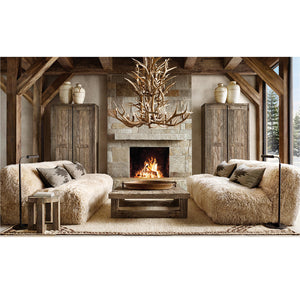 Natural Antler Chandelier 48" - view 10