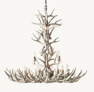 Natural Antler Chandelier 48" - view 6