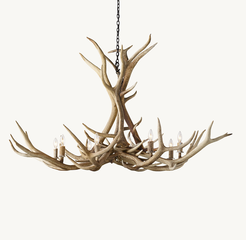 Natural Antler Chandelier 66" - view 2