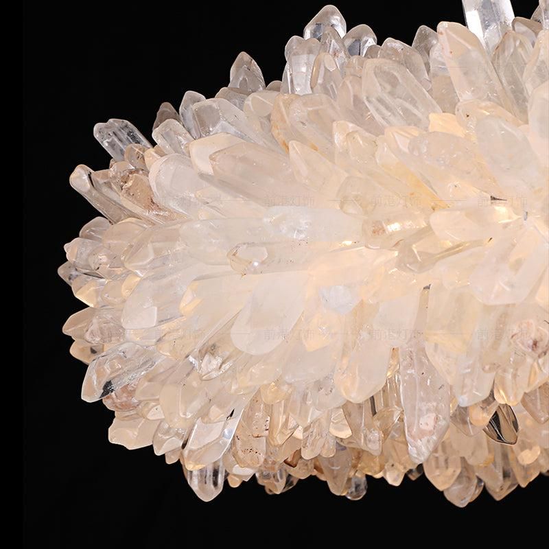 Rosalie Crystal Halo Modern Chandelier - view 5