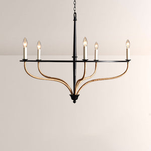 Rosalind Rattan Chandelier - view 5