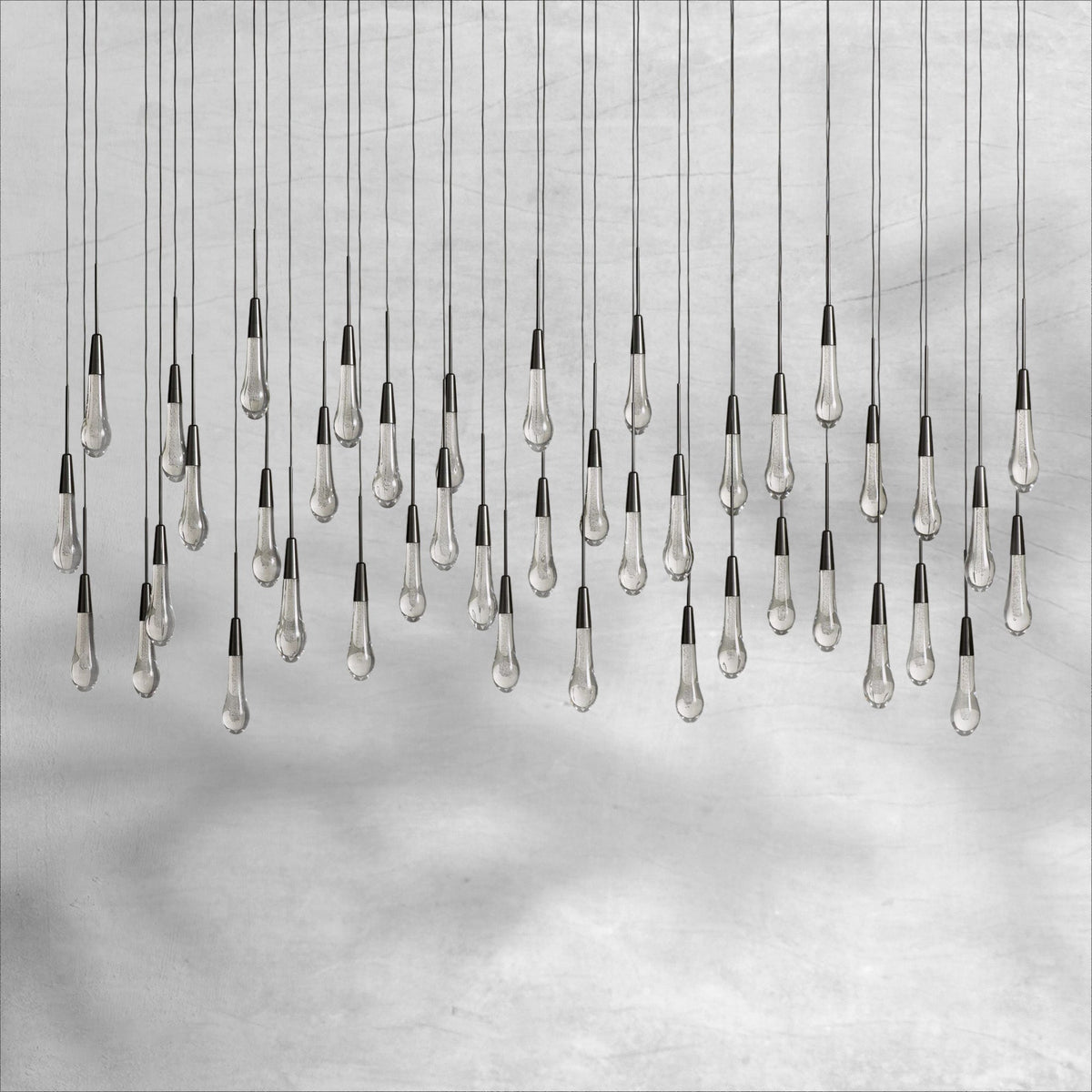 Soltaire Linear Chandelier 37"50"70" - view 20
