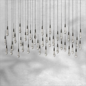Soltaire Linear Chandelier 37"50"70" - view 20