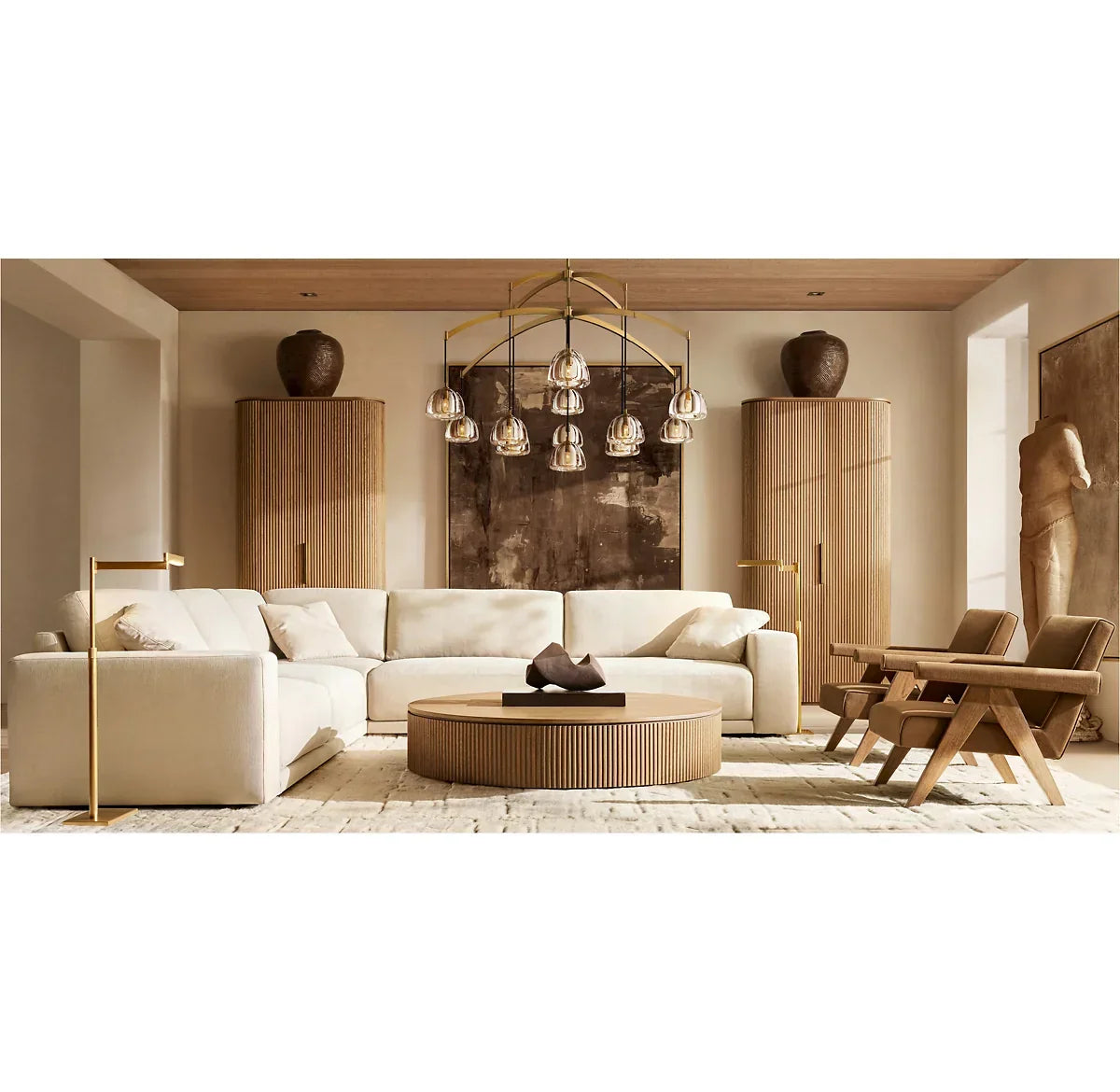 Swillo Round Chandelier 48'' - view 2