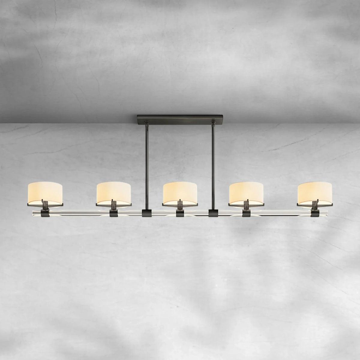 Truven Linear Chandelier 72“ - view 2
