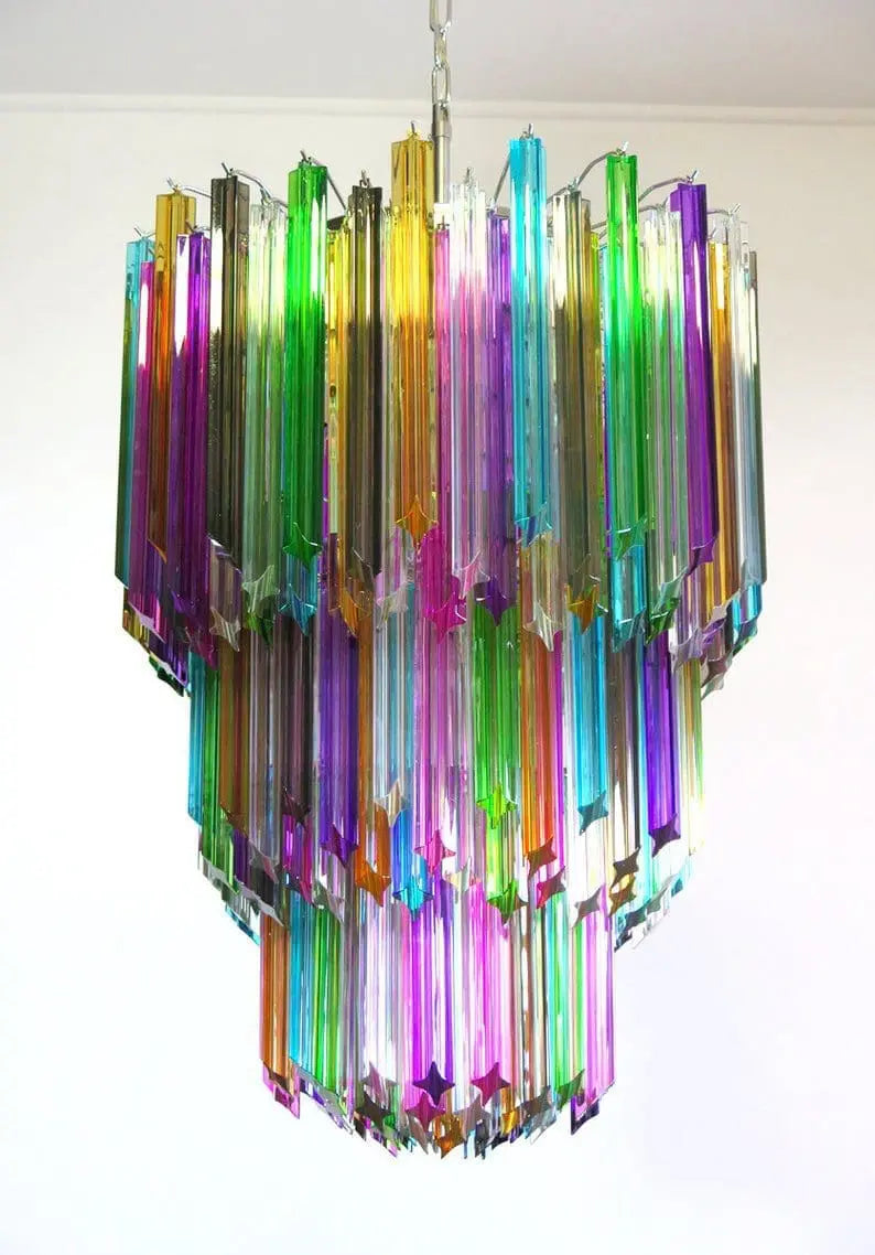Virelia Prism Chandelier 184 Prisms - Multicolor - view 4