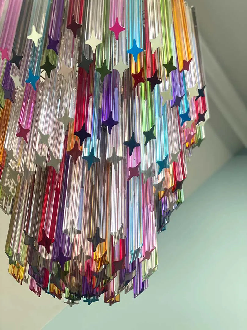 Virelia Prism Chandelier 184 Prisms - Multicolor - view 5