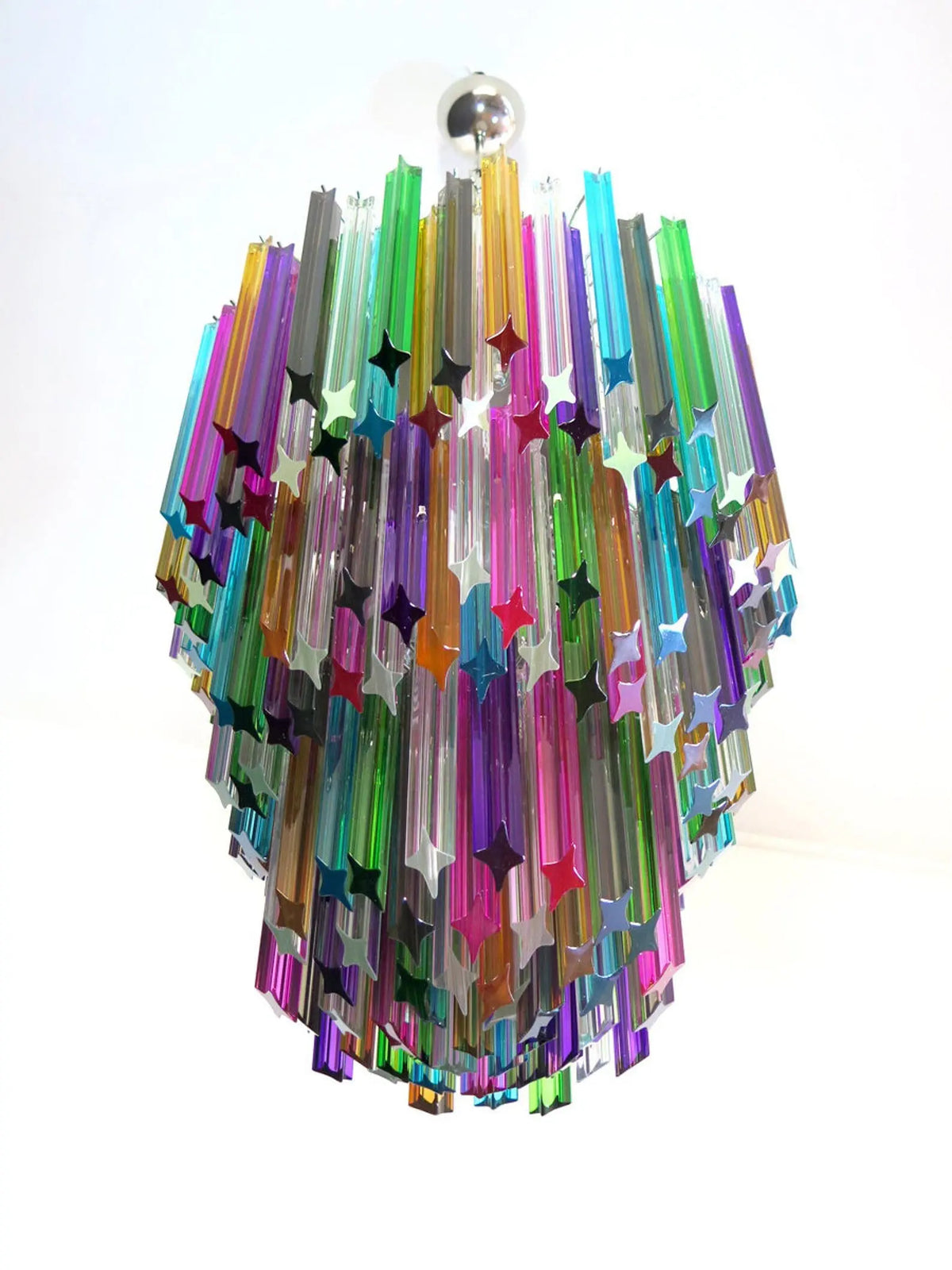 Virelia Prism Chandelier 184 Prisms - Multicolor - view 9
