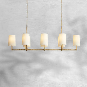 Wryte Linear Chandelier 54"L 72"L