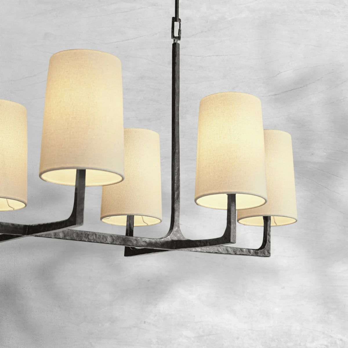 Wryte Linear Chandelier 54"L 72"L - view 10