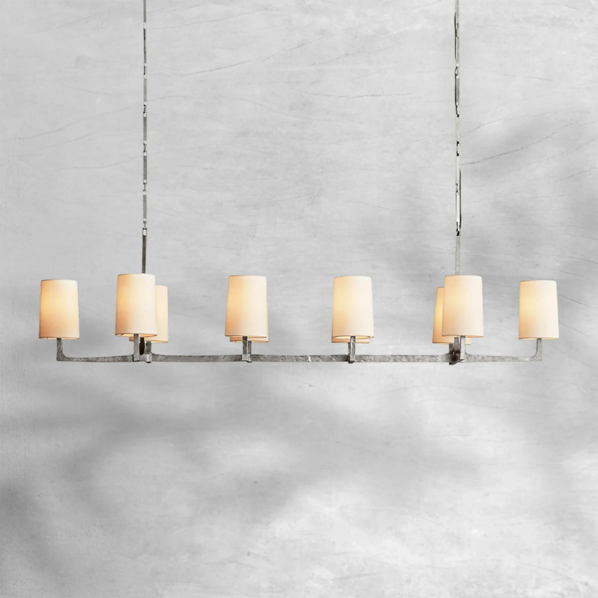 Wryte Linear Chandelier 54"L 72"L - view 12