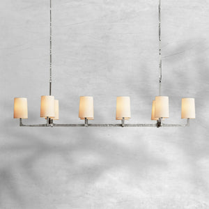 Wryte Linear Chandelier 54"L 72"L - view 12