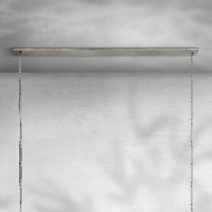 Wryte Linear Chandelier 54"L 72"L - view 13