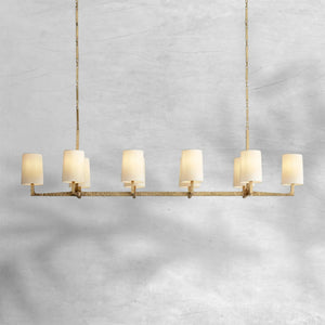 Wryte Linear Chandelier 54"L 72"L - view 16