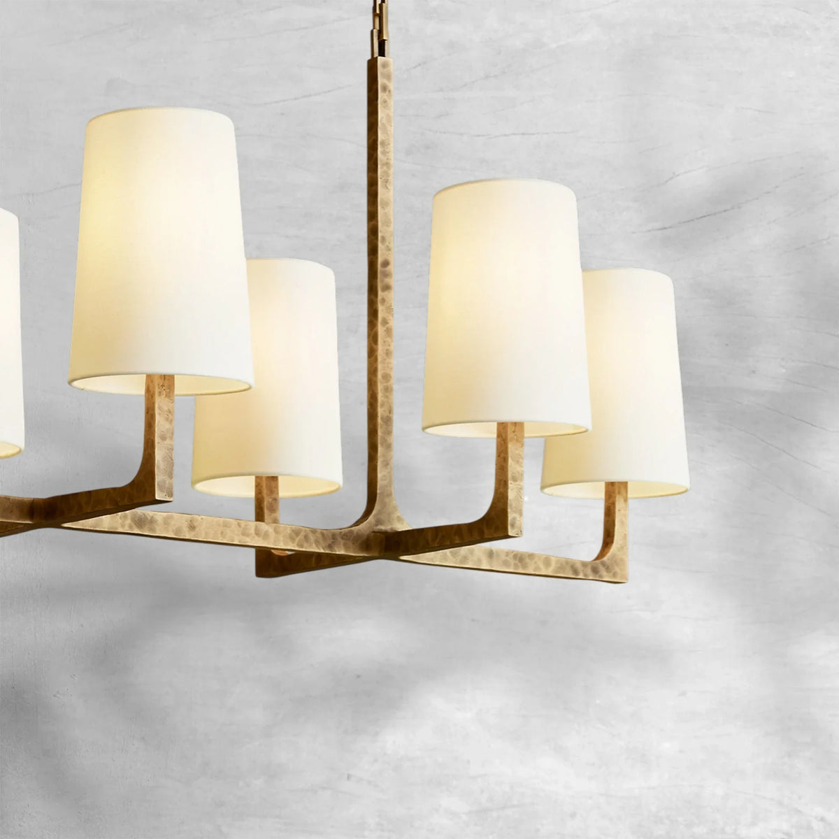 Wryte Linear Chandelier 54"L 72"L - view 3