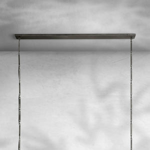 Wryte Linear Chandelier 54"L 72"L - view 7