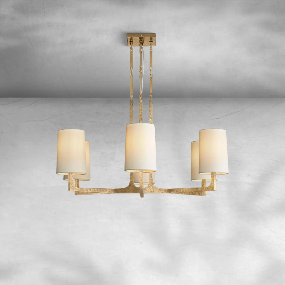 Wryte Round Chandelier 36"D 48"D 60"D - view 20