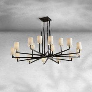 Wryte Round Chandelier 36"D 48"D 60"D - view 4