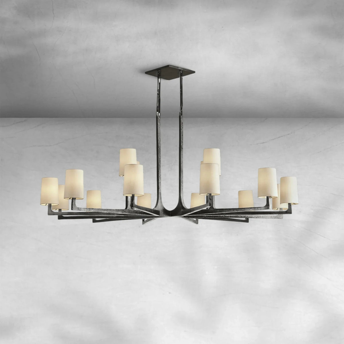 Wryte Round Chandelier 36"D 48"D 60"D - view 5