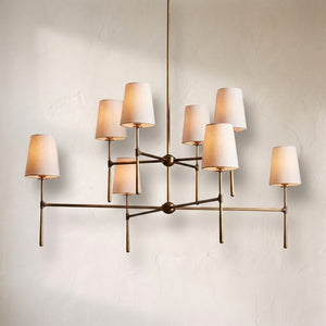 Rhodes 2-Tier Round Chandelier, two-tier