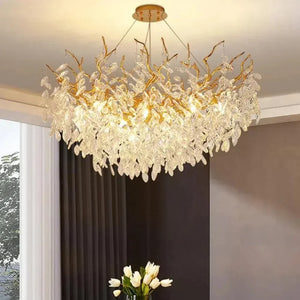 Renata Polyhedral Crystal Branch Chandelier - view 3