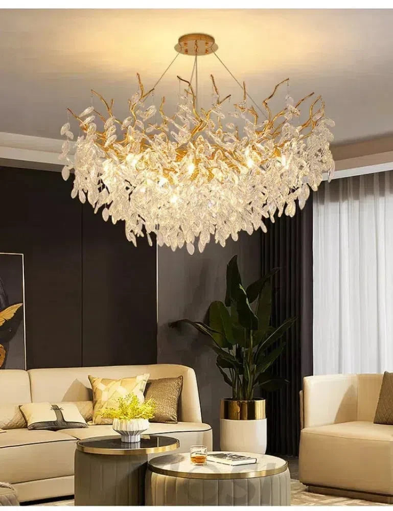 Renata Polyhedral Crystal Branch Chandelier - view 6