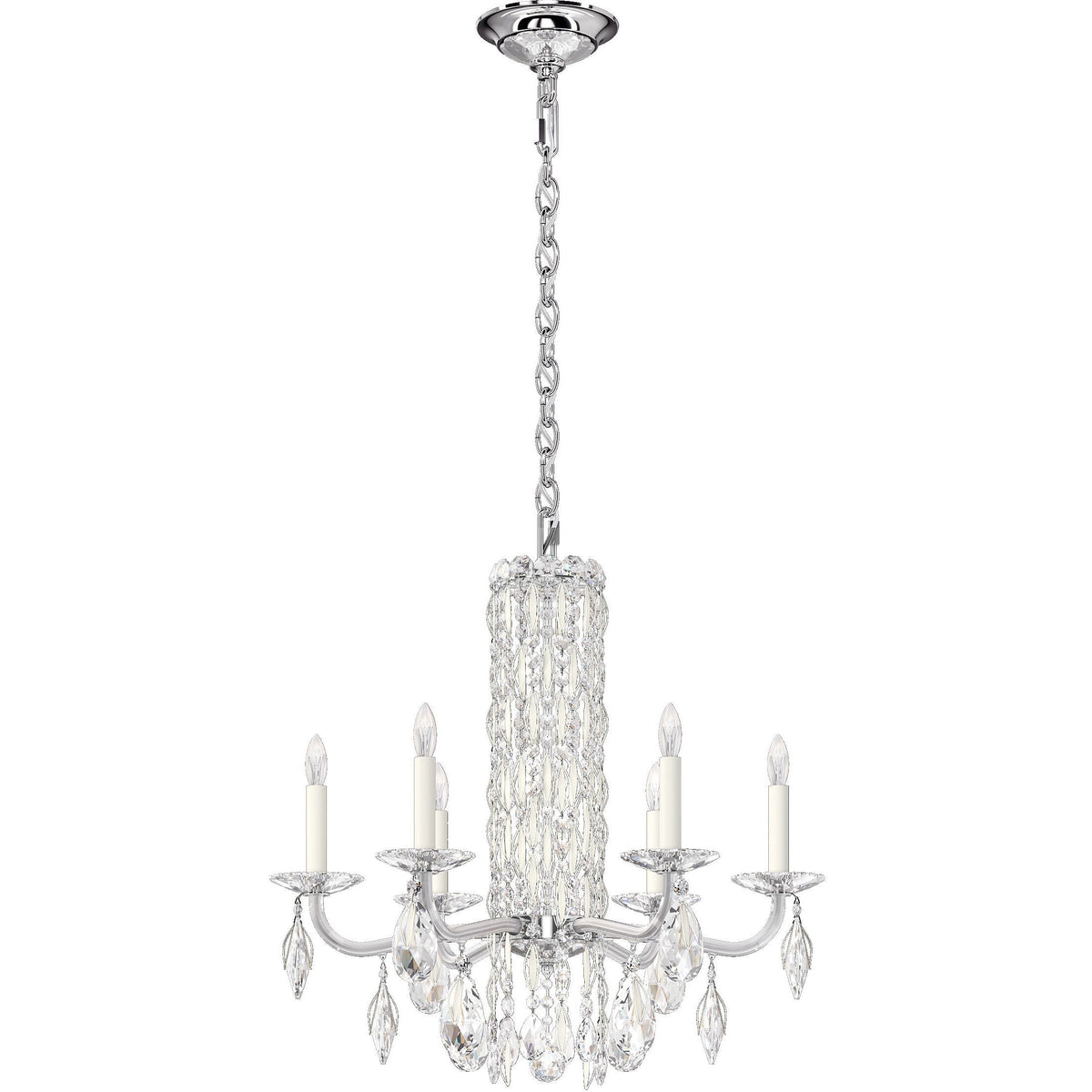 Siena 6-light Crystal Chandelier 24"