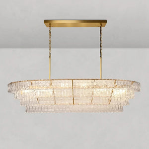 Ghiaccio Oval Chandelier 54''65'' - view 25