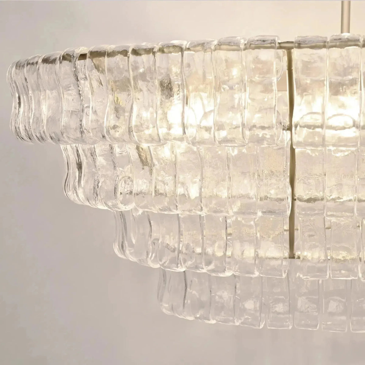 Ghiaccio Oval Chandelier 54''65'' - view 26
