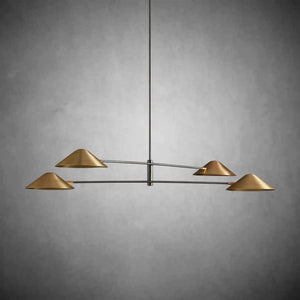 Simms 4-Light Linear Chandelier - view 4