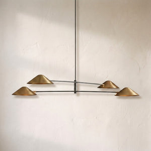 Simms 4-Light Linear Chandelier