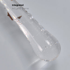 Slade Modern Branch Crystal Wall Sconce For Bedroom - view 8