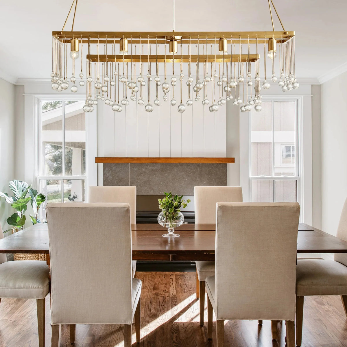 Aubrey Rectangular Chandelier 47''60'' - view 3