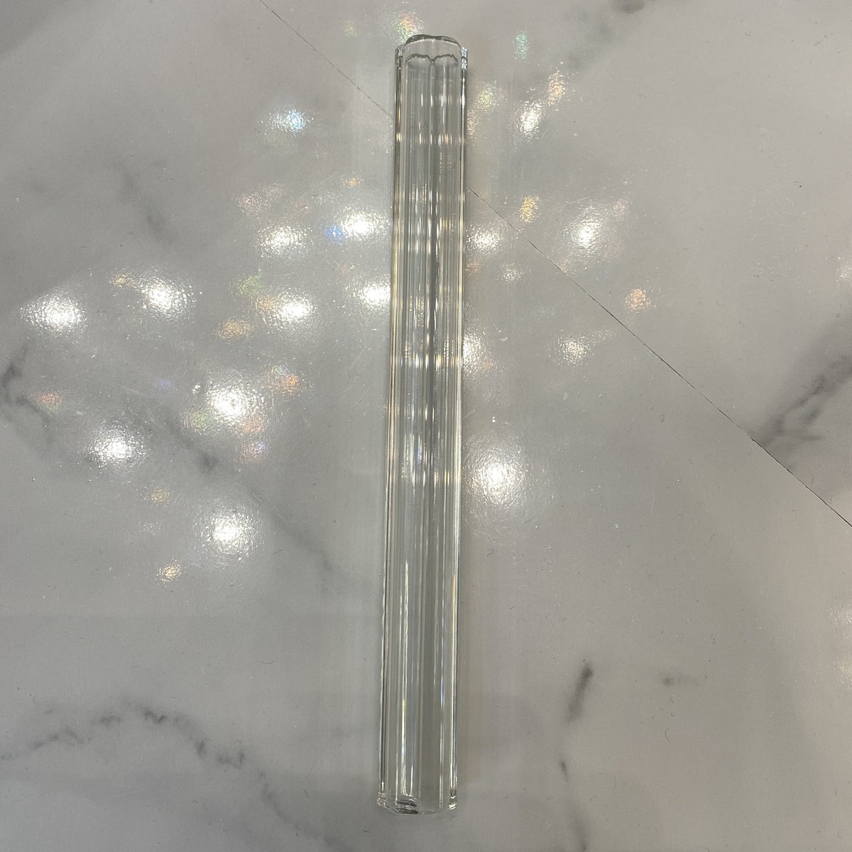 Modern Irregular Floating Hollow Glass Cylinder Chandelier for Living Room/Hotel/Restaurant - view 3