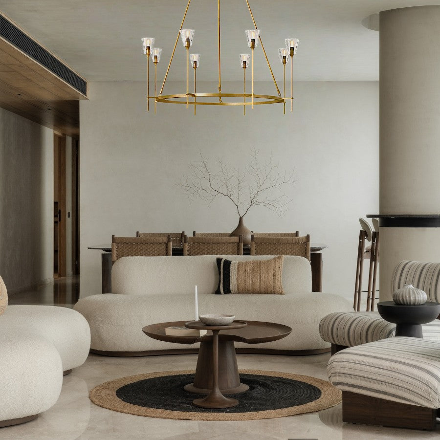 Torcho Round Chandelier 46" - view 6