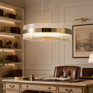 Ribbon Round Modern Chandelier - view 31