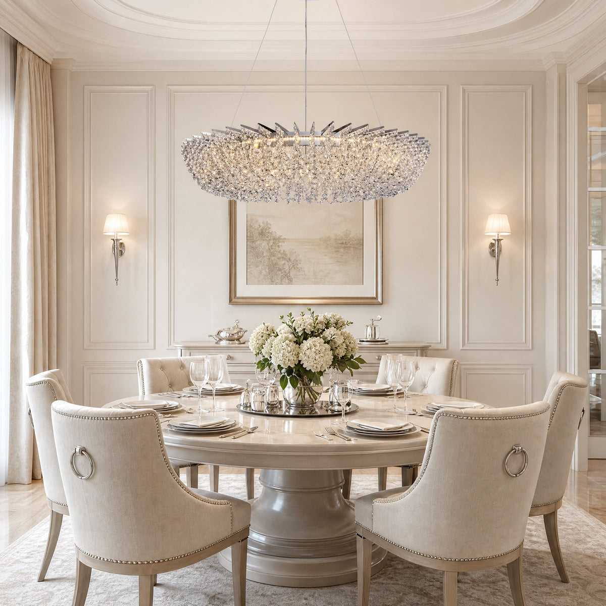 Stella Round Crystal Chandelier - view 24