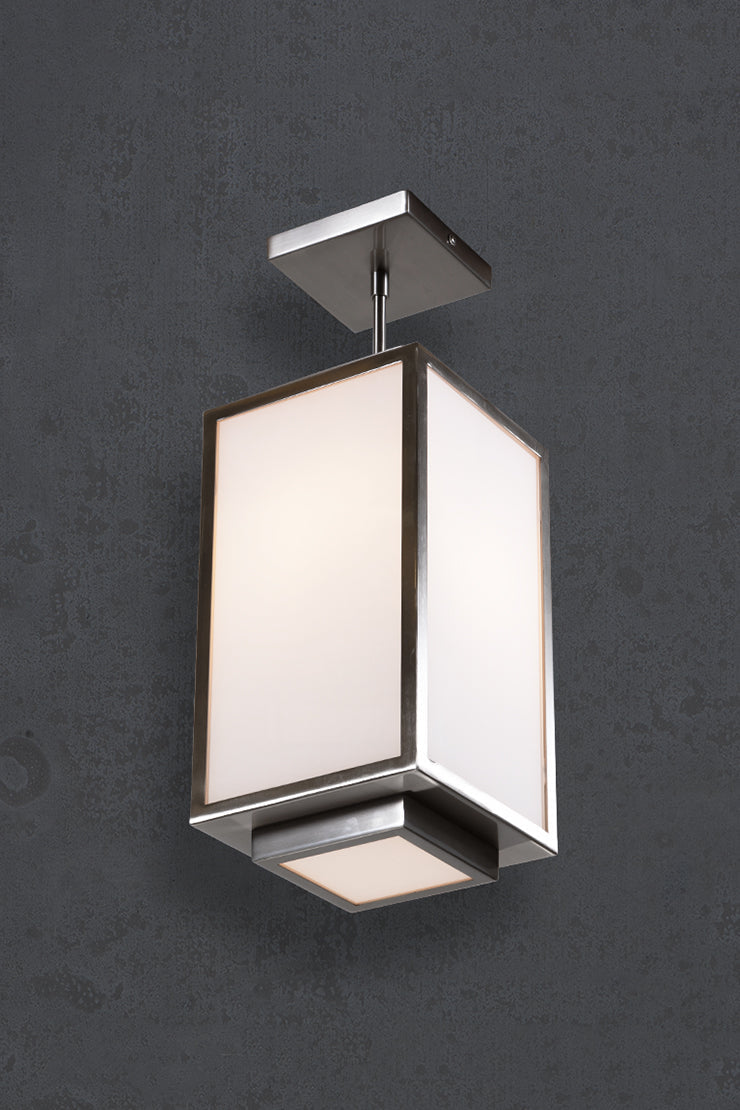 Venus Box Geometric Alabaster Pendant Light - view 2