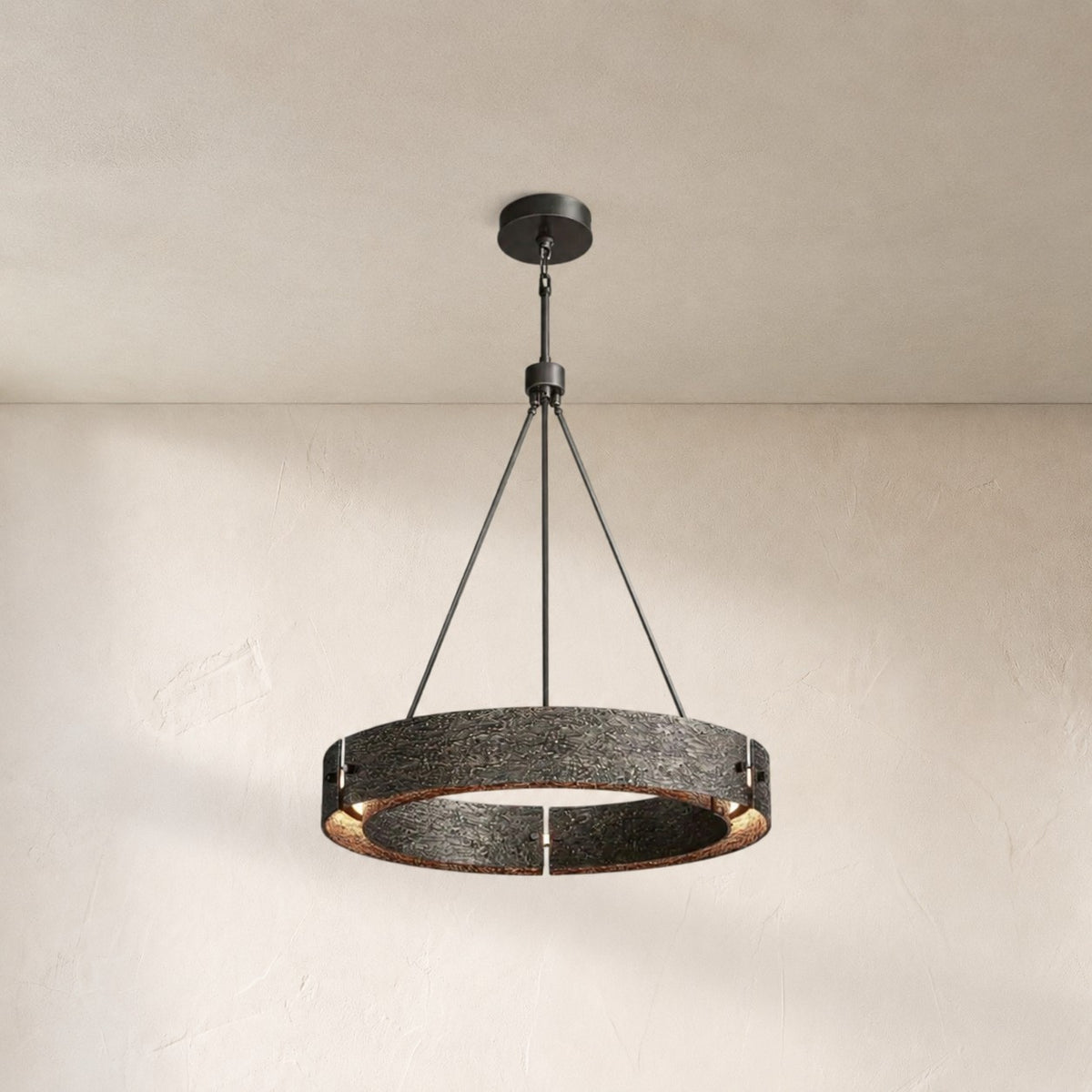 Vion Round Chandelier D36"