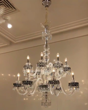 Elegant Crystal Chandelier in Italian Style for Bedroom and Living Room - view 3