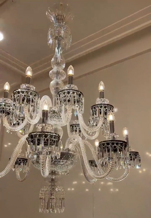 Elegant Crystal Chandelier in Italian Style for Bedroom and Living Room - view 16