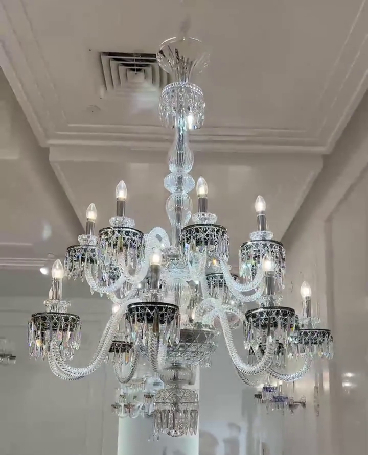 Elegant Crystal Chandelier in Italian Style for Bedroom and Living Room - view 15