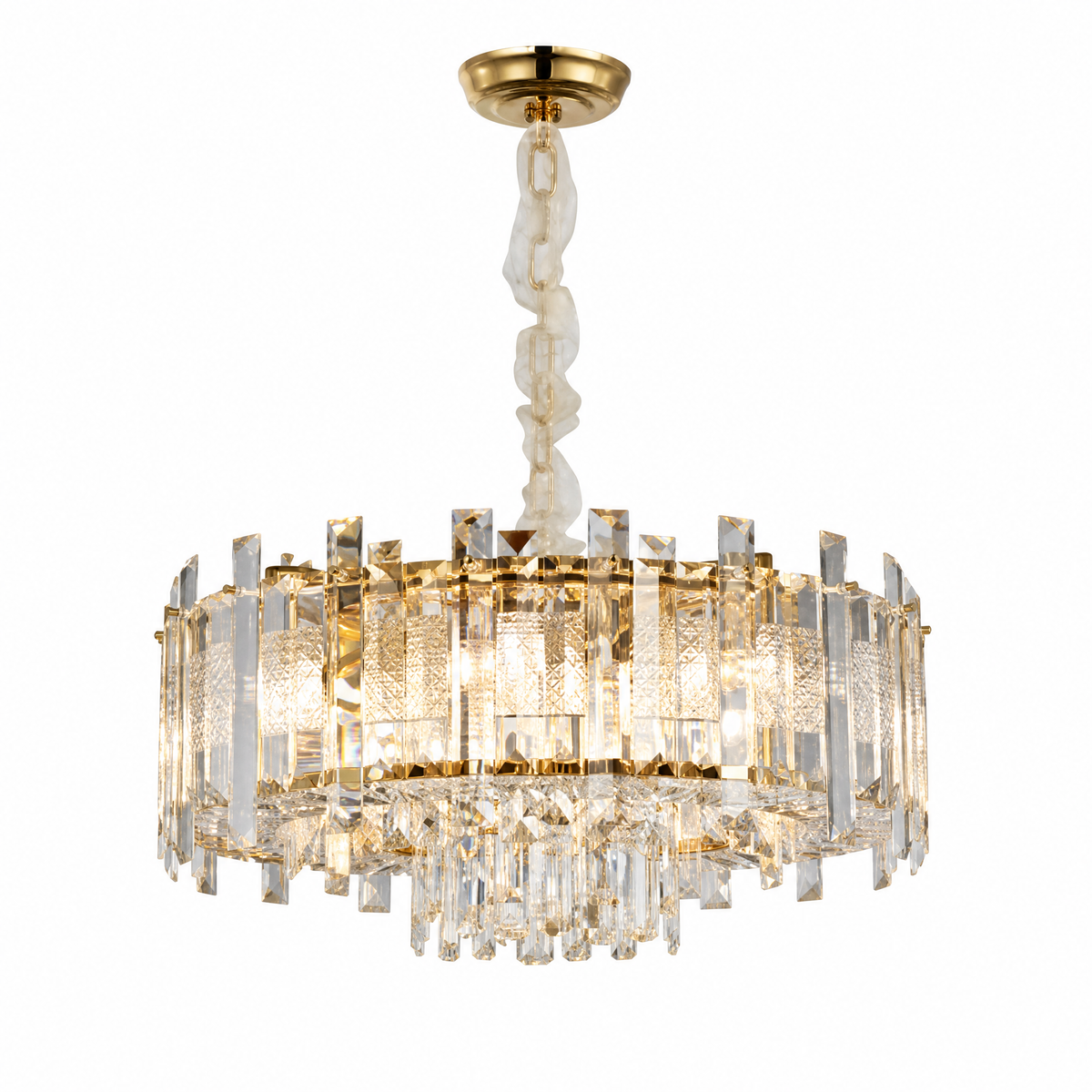 Voluta Crystal Chandelier — product photo