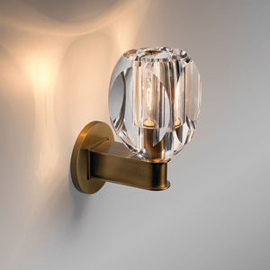 Canson Modern Crystal Bedroom Wall Sconces - view 3