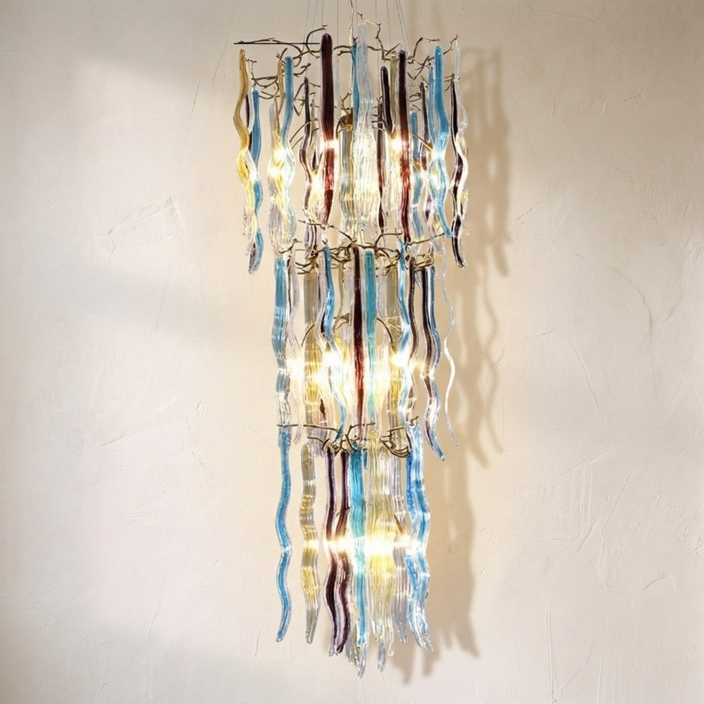 Waterfall Crystal Chandelier - view 3