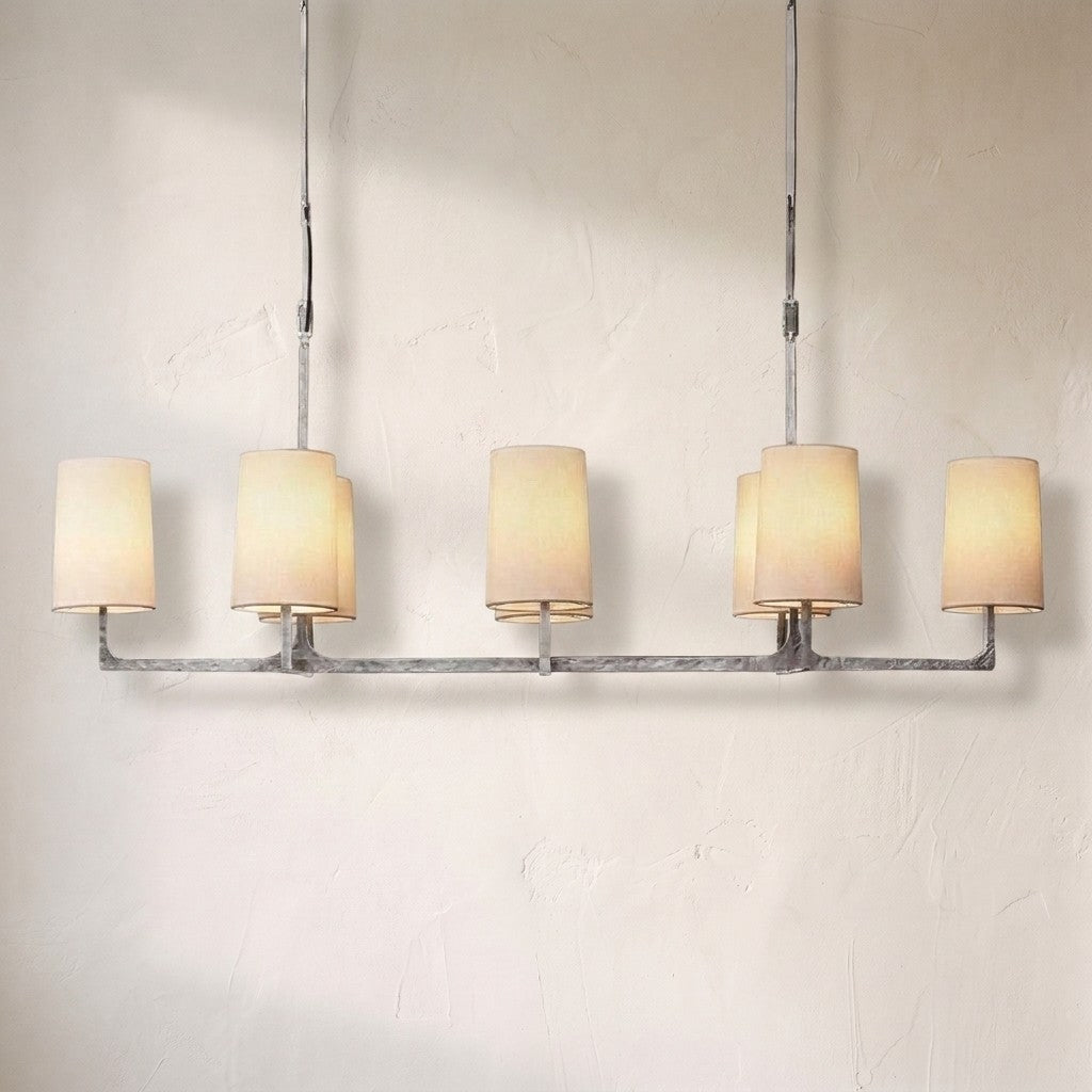 Wright Simplicity Forged Linear Chandelier 54" - view 3