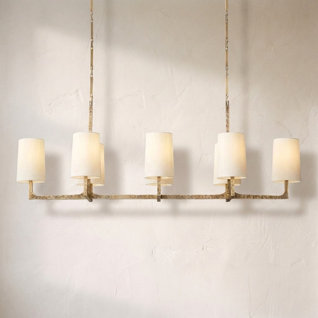 Wright Simplicity Forged Linear Chandelier 54" - view 10