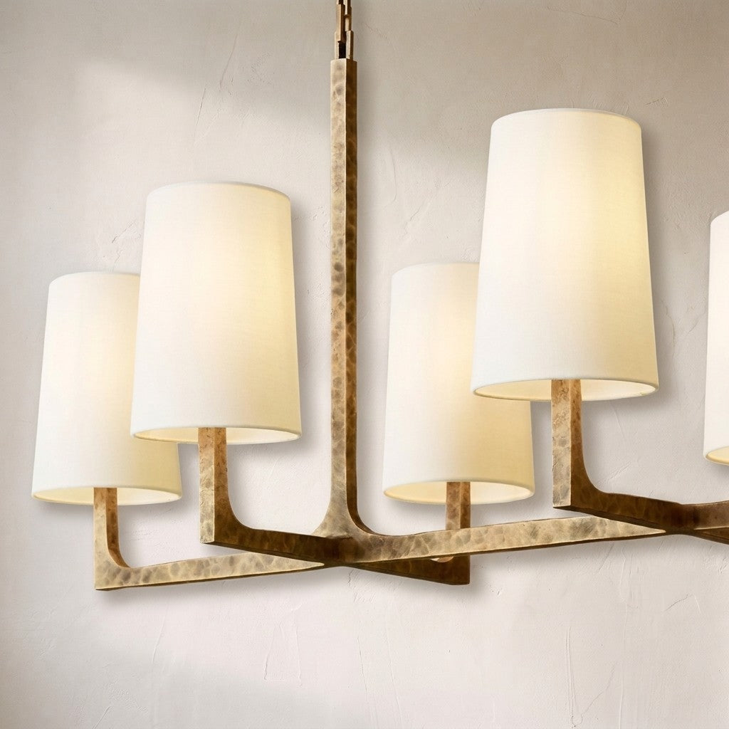 Wright Simplicity Forged Linear Chandelier 54" - view 14