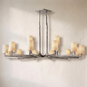Wright Simplicity Forged Round Chandelier 60" - view 5